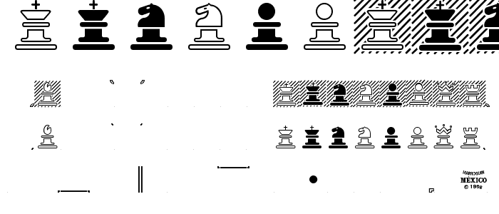 Chess Marroquin font